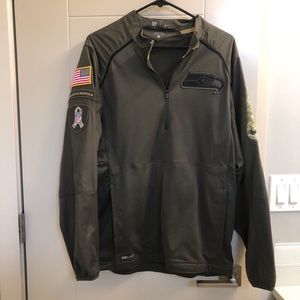 Men's Nike Dri-Fit Seattle Seahwaks Pull over